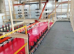 2020年廣德正富流體-水泵雙色電泳全自動(dòng)電泳生產(chǎn)線